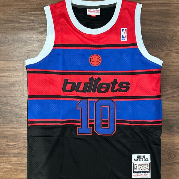 Washington Bullets Manute Bol Reload Jersey - Picture 2 of 5